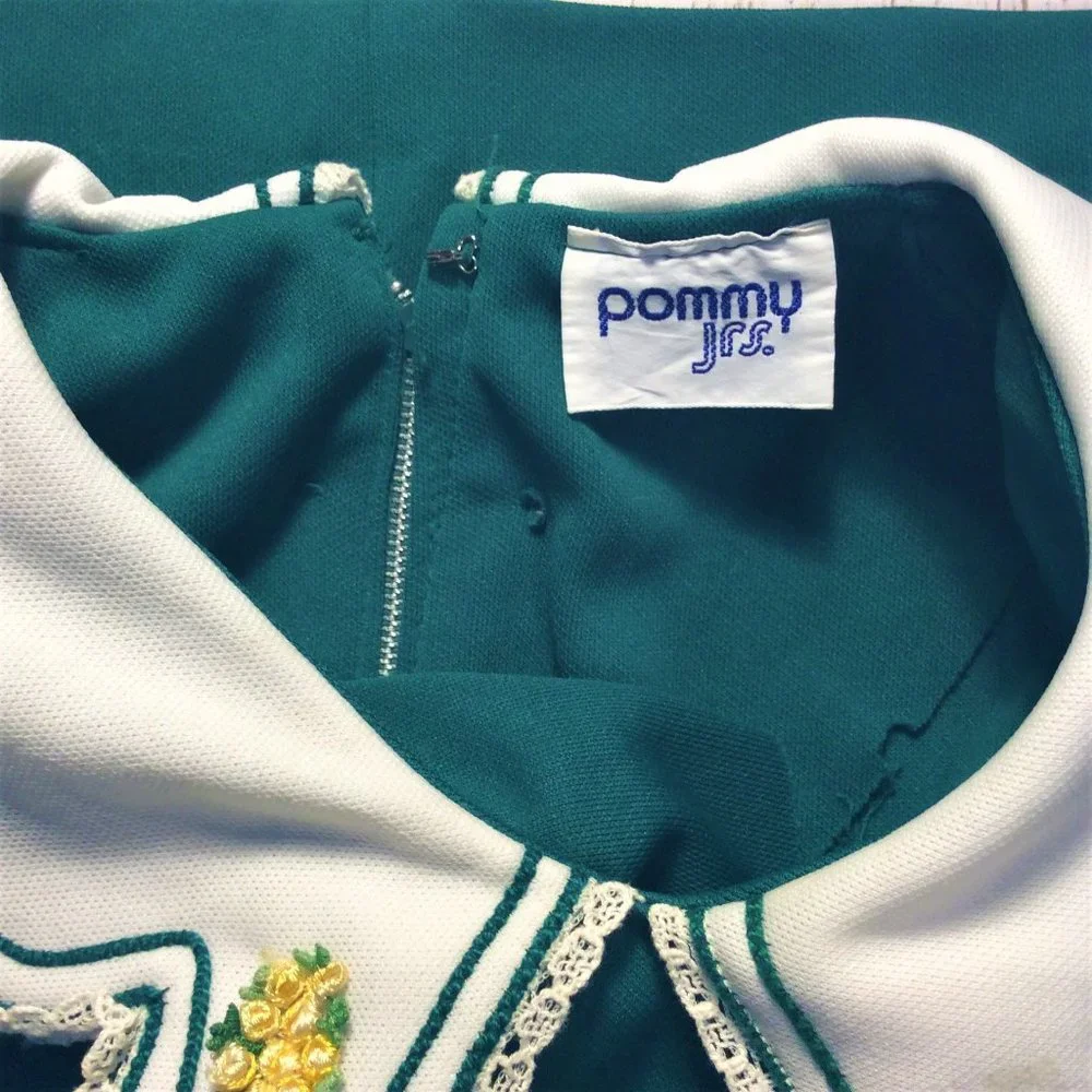 Vintage 1960’s Pomeroys Pommy Jr. Maxi Dress - Picture 9 of 9